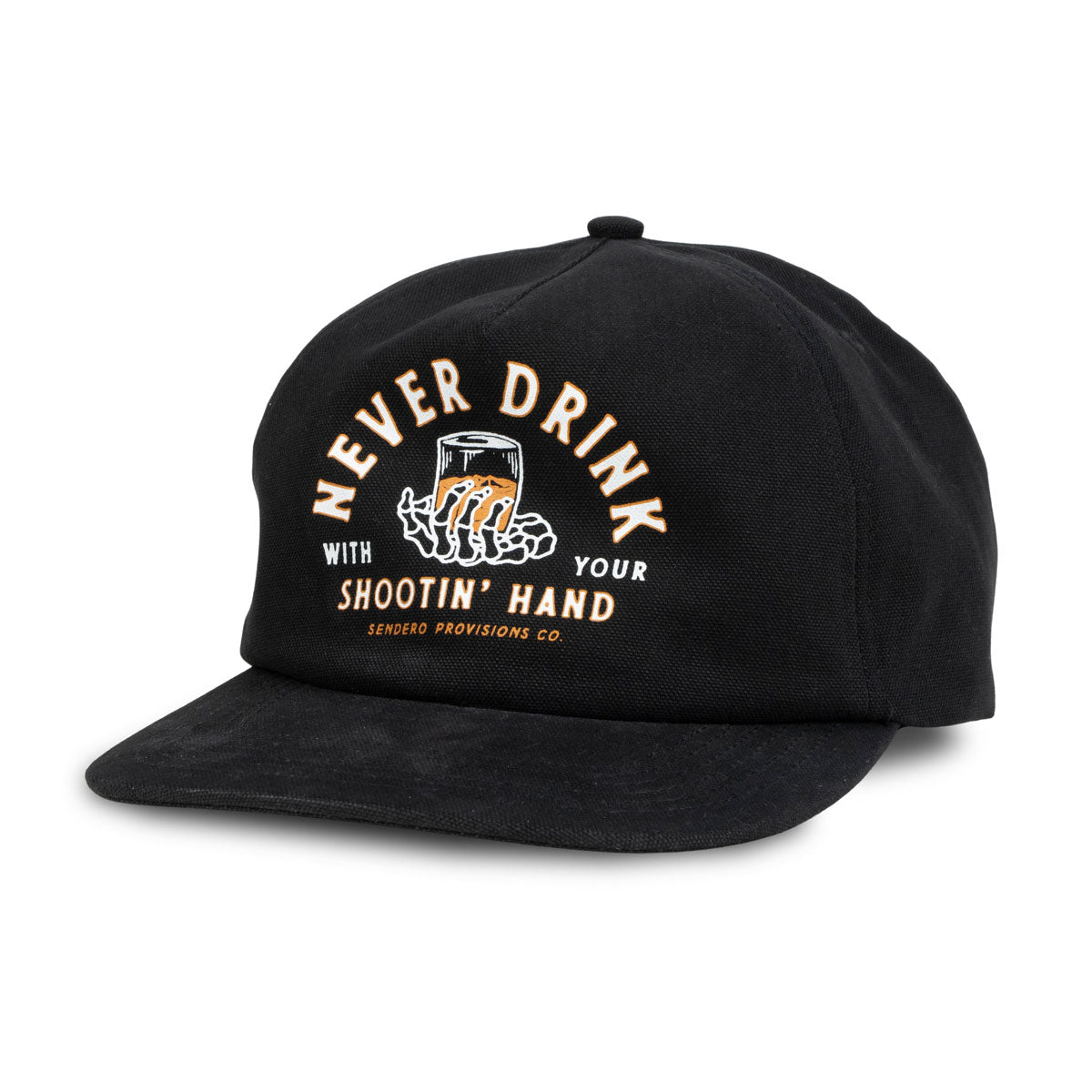 Sendero Shootin Hand Hat - Black image 1