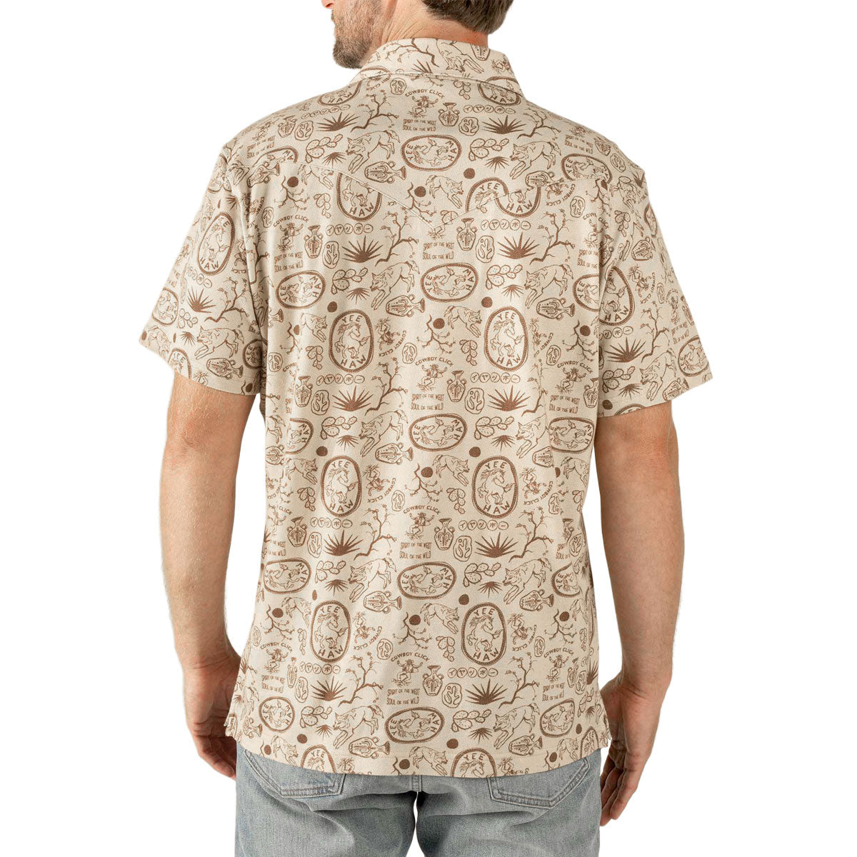 Sendero Cantina Polo Shirt - Haw Yee Tan Print image 3
