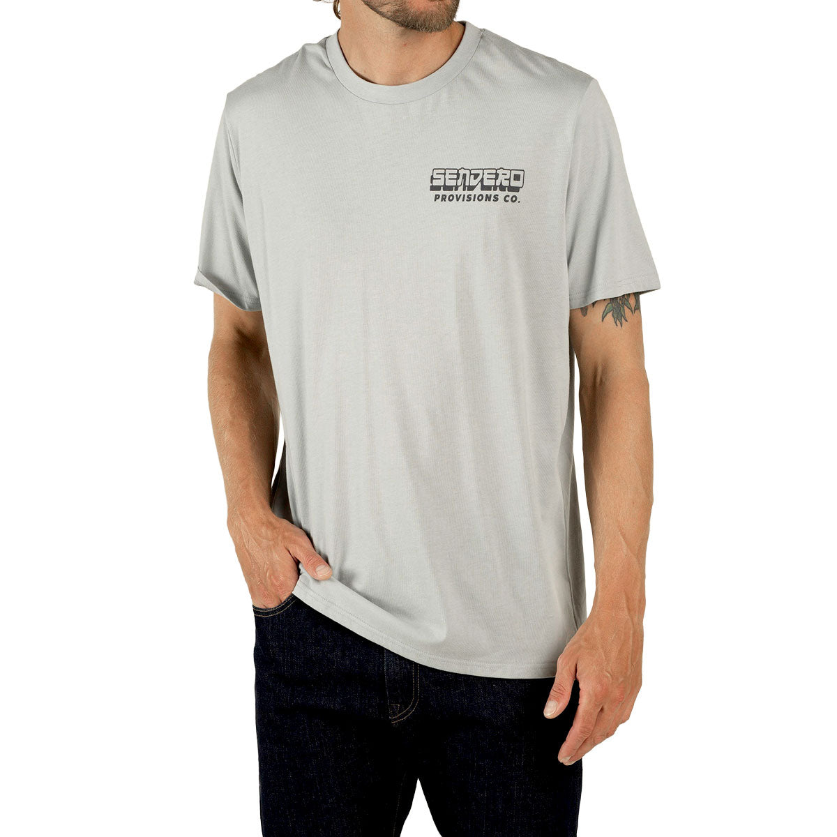 Sendero Dust & Bones T-Shirt - Big Sky Blue image 3