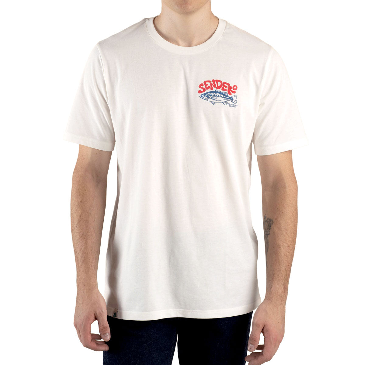Sendero Lunker T-Shirt - Vintage White image 2
