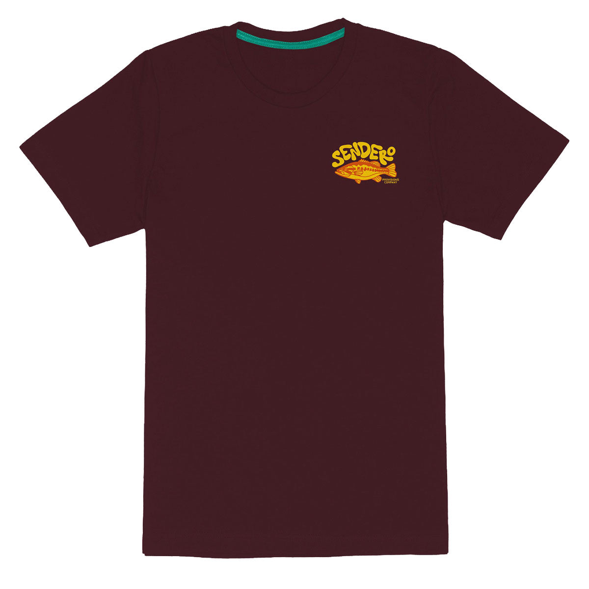 Sendero Lunker T-Shirt - Burgundy image 1