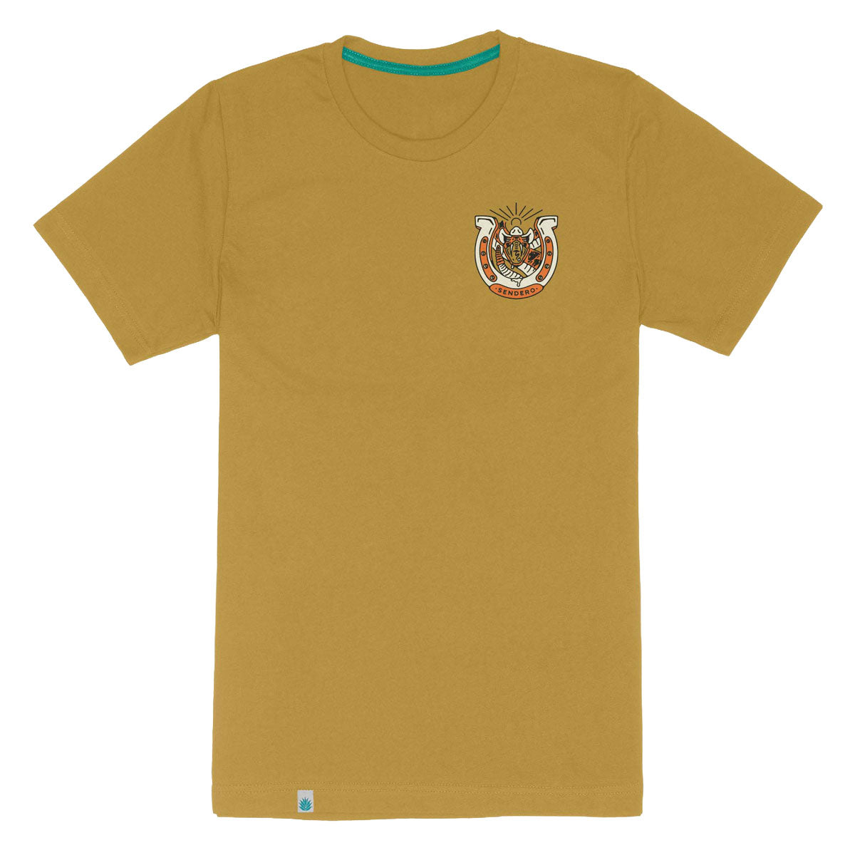 Sendero Snake Luck T-Shirt - Goldenrod image 2