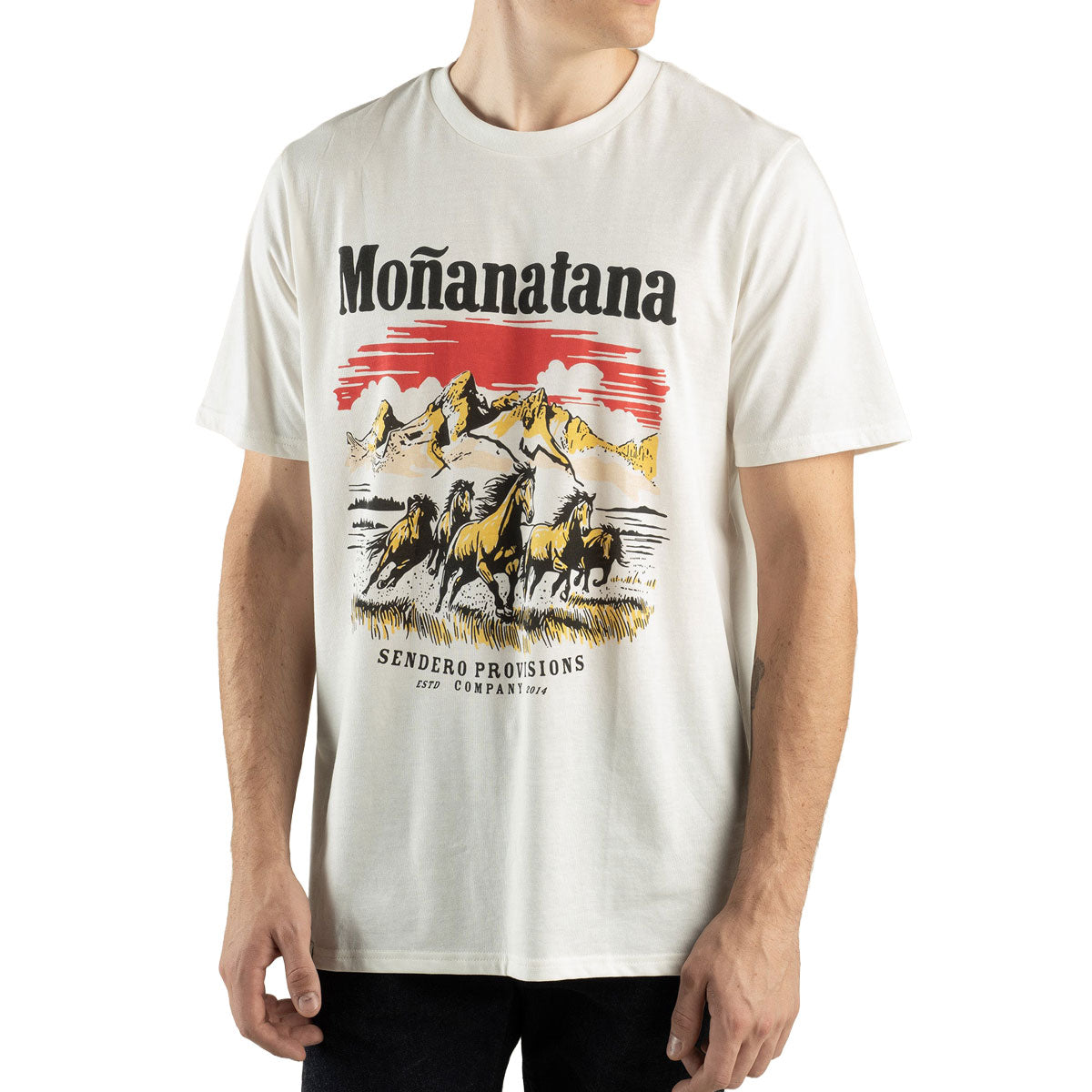 Sendero Monanatana T-Shirt - Vintage White image 2
