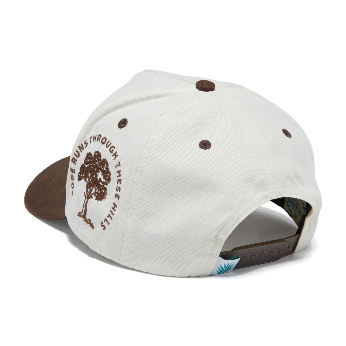 Sendero Together For Texas Baseball Hat - White/Brown image 2