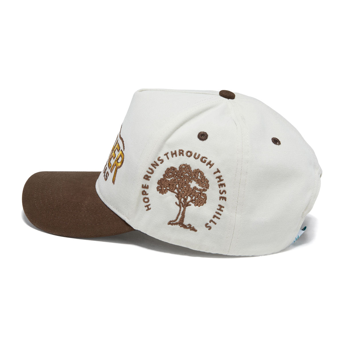 Sendero Together For Texas Baseball Hat - White/Brown image 3