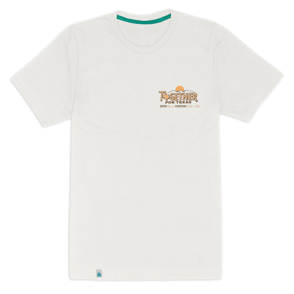 Sendero Together For Texas T-Shirt - Vintage White image 2