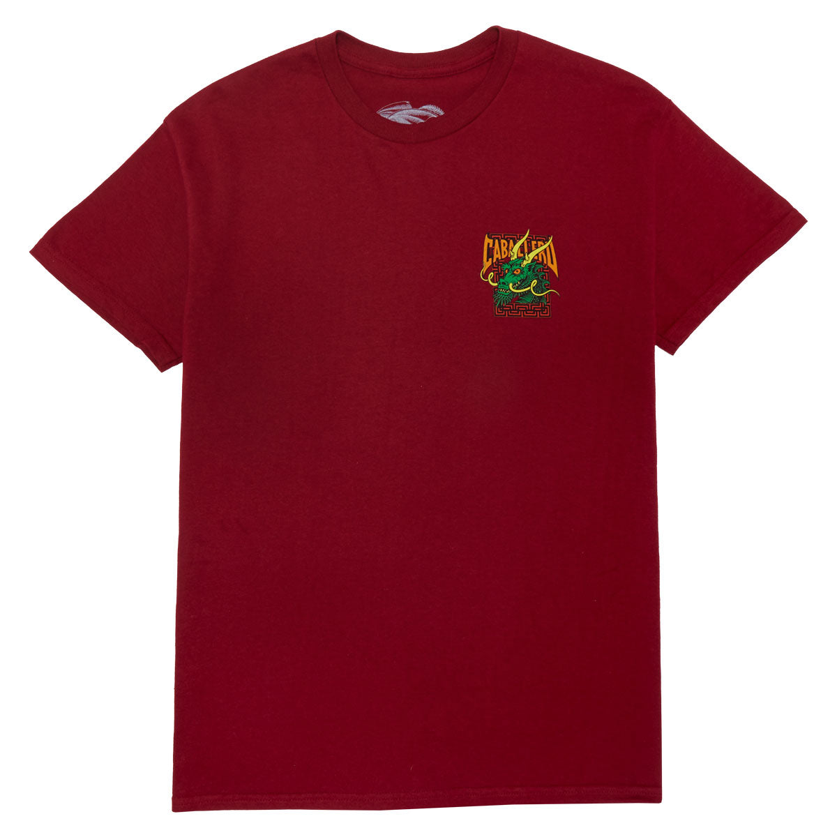 Powell-Peralta Caballero Street Dragon T-Shirt - Garnet image 2
