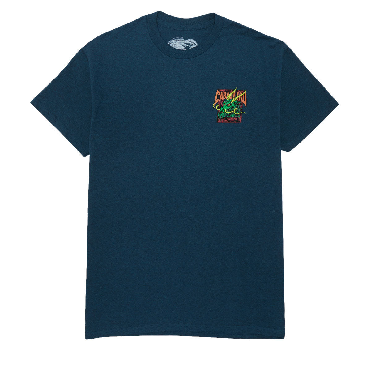 Powell-Peralta Cab Street Dragon T-Shirt - Midnight Teal image 2