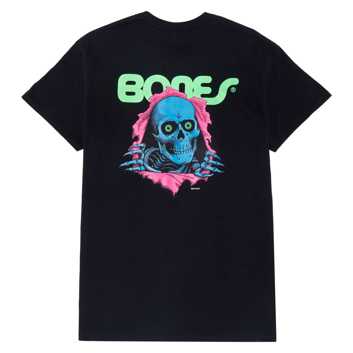Powell-Peralta Ripper T-Shirt - Blacklight Black image 1