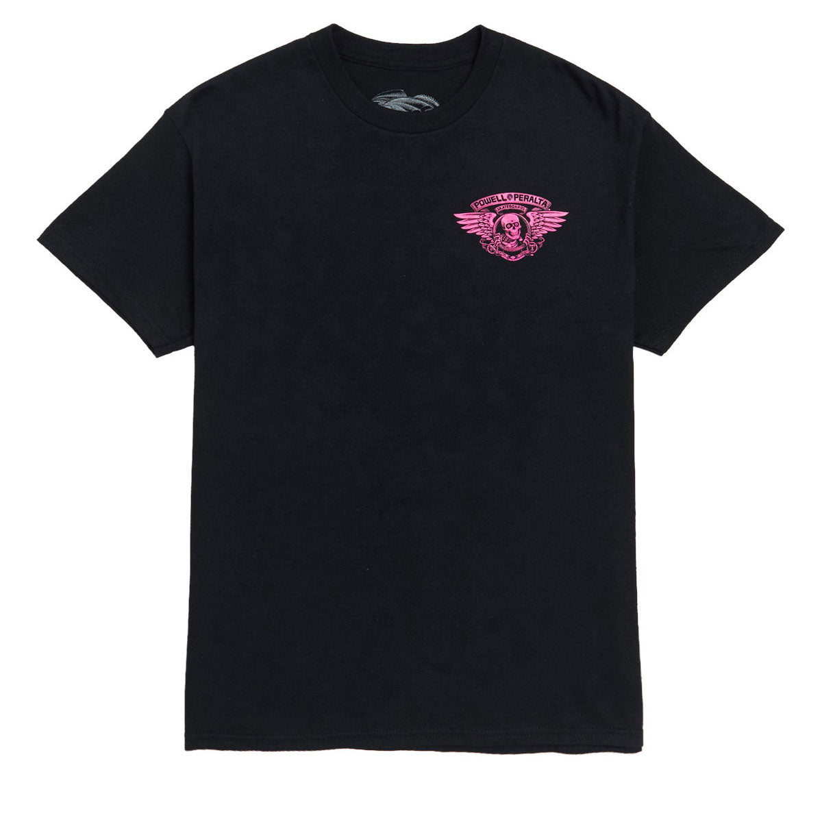 Powell-Peralta Winged Ripper T-Shirt - Blacklight Pink/Black image 2