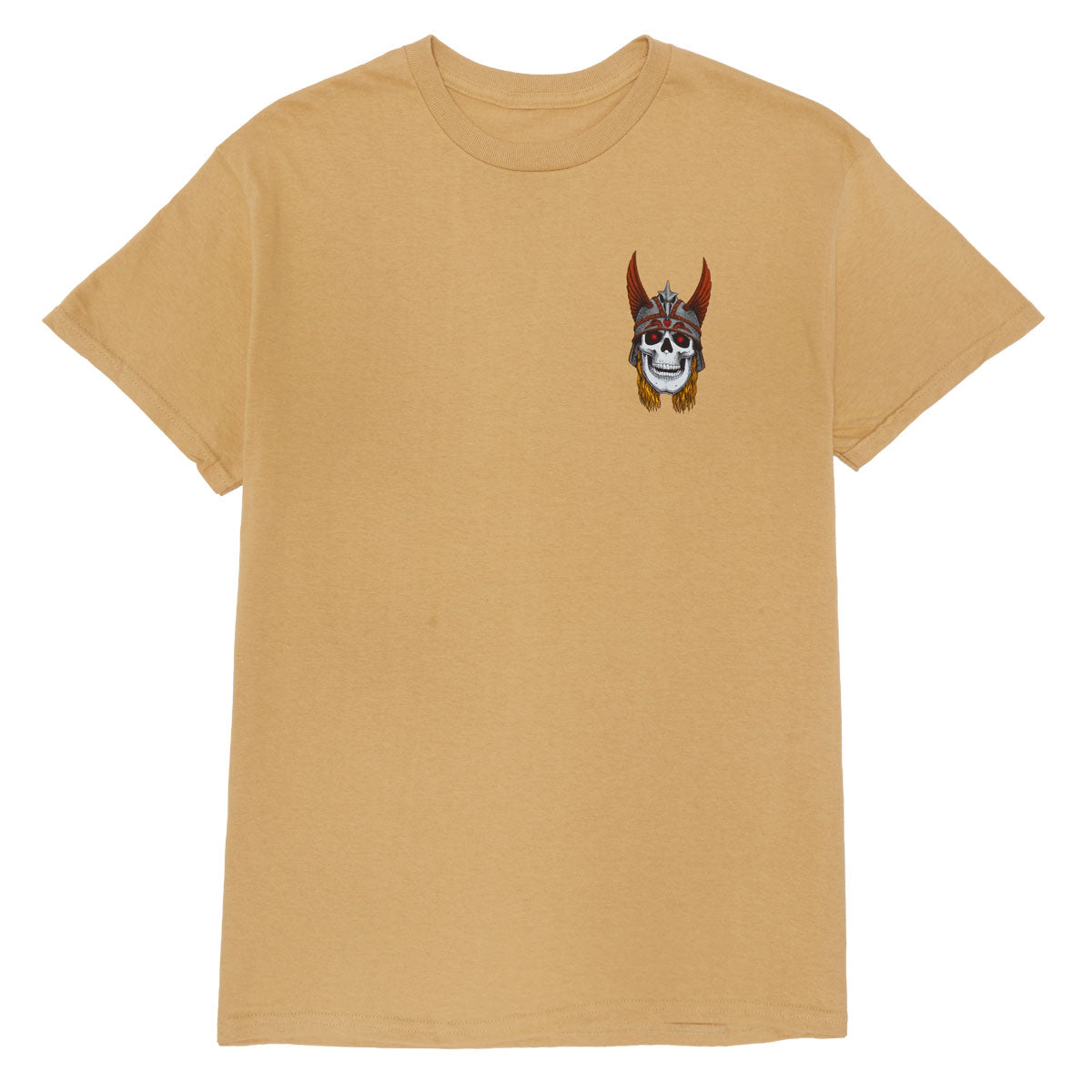 Powell-Peralta Andy Anderson Skull T-Shirt - Old Gold image 2