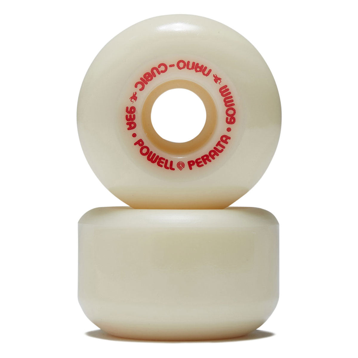 Powell-Peralta Dragon Formula Nano Cubic 93a Skateboard Wheels - Off White - 60mm image 2