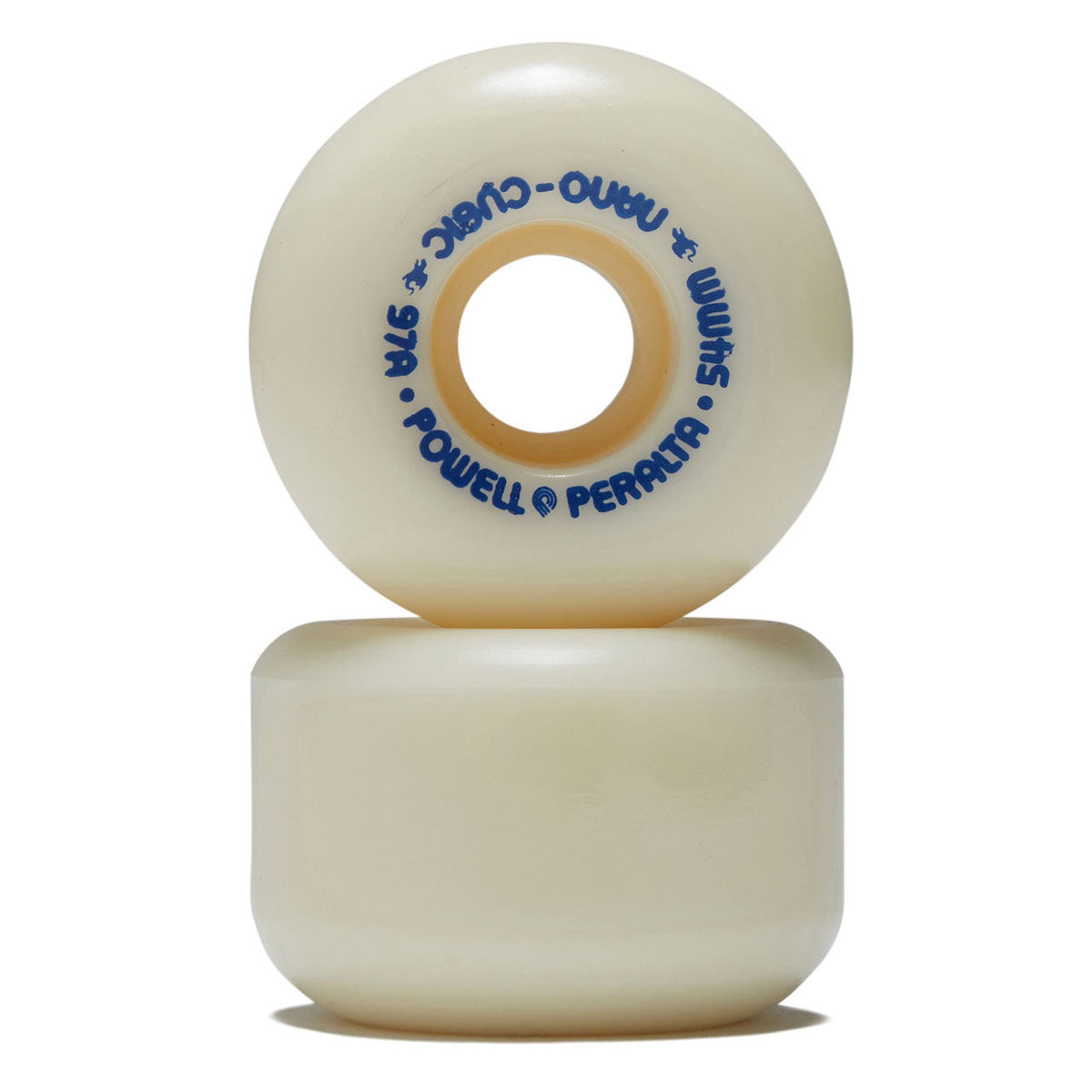 Powell-Peralta Dragon Formula Nano Cubic 97a Skateboard Wheels - Off White - 54mm image 2