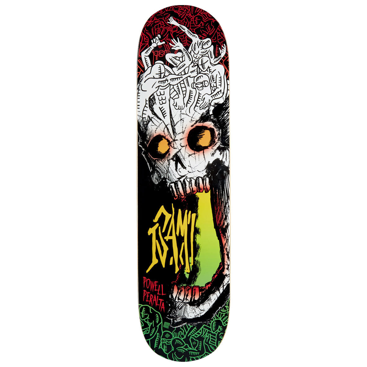 Powell-Peralta Isamu Yamamoto Skull Skateboard Deck - 8.00