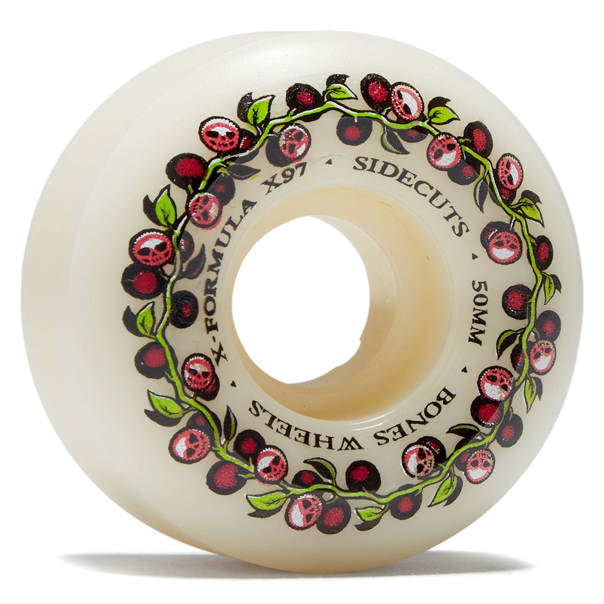 Bones X Formula Skull Berries 97a V5 Sidecuts Skateboard Wheels - 50mm image 1