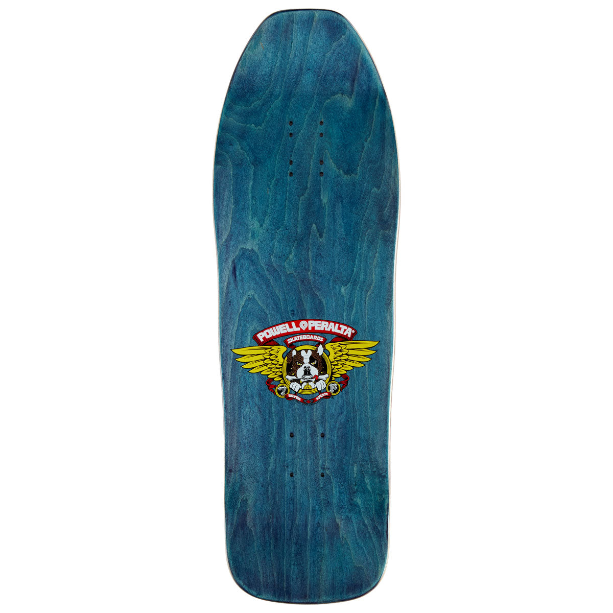 Powell-Peralta Frankie Hill Bull Dog 13 Skateboard Complete - Blue/Red Fade - 10.00