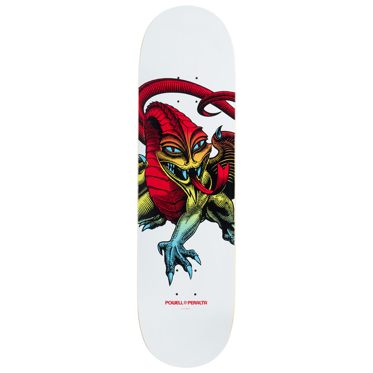 Powell-Peralta Steve Caballero Dragon Skateboard Deck - Yellow Fade/White - 8.75