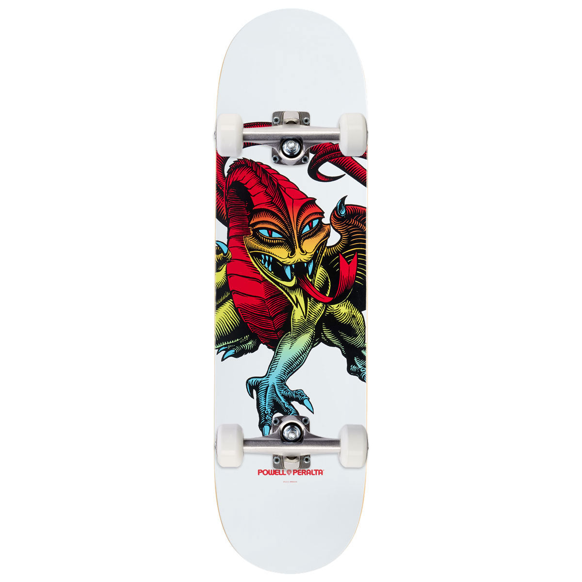 Powell-Peralta Steve Caballero Dragon Skateboard Complete - Yellow Fade/White - 8.75
