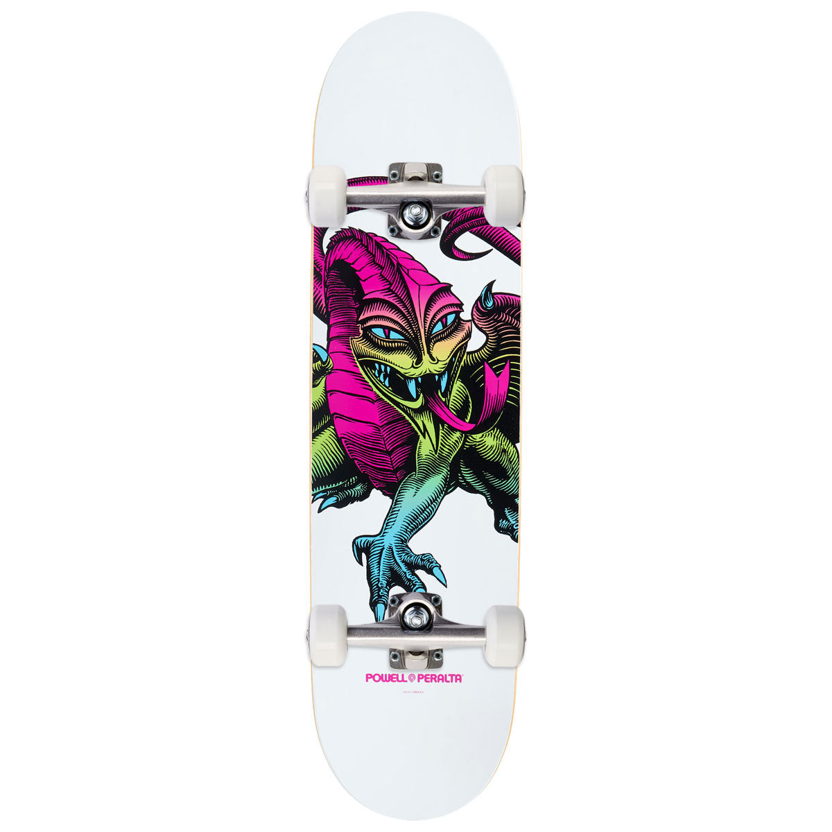 Powell-Peralta Steve Caballero Dragon Skateboard Complete - Lime Fade/White - 8.25