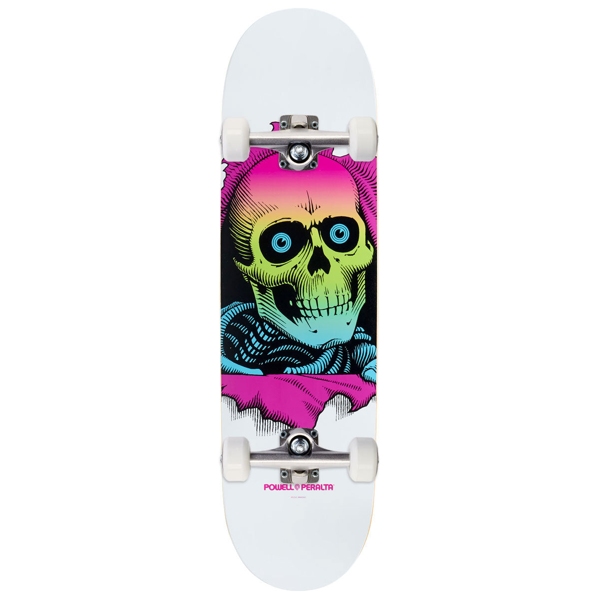Powell-Peralta Ripper Skateboard Complete - Lime Fade/White - 8.50