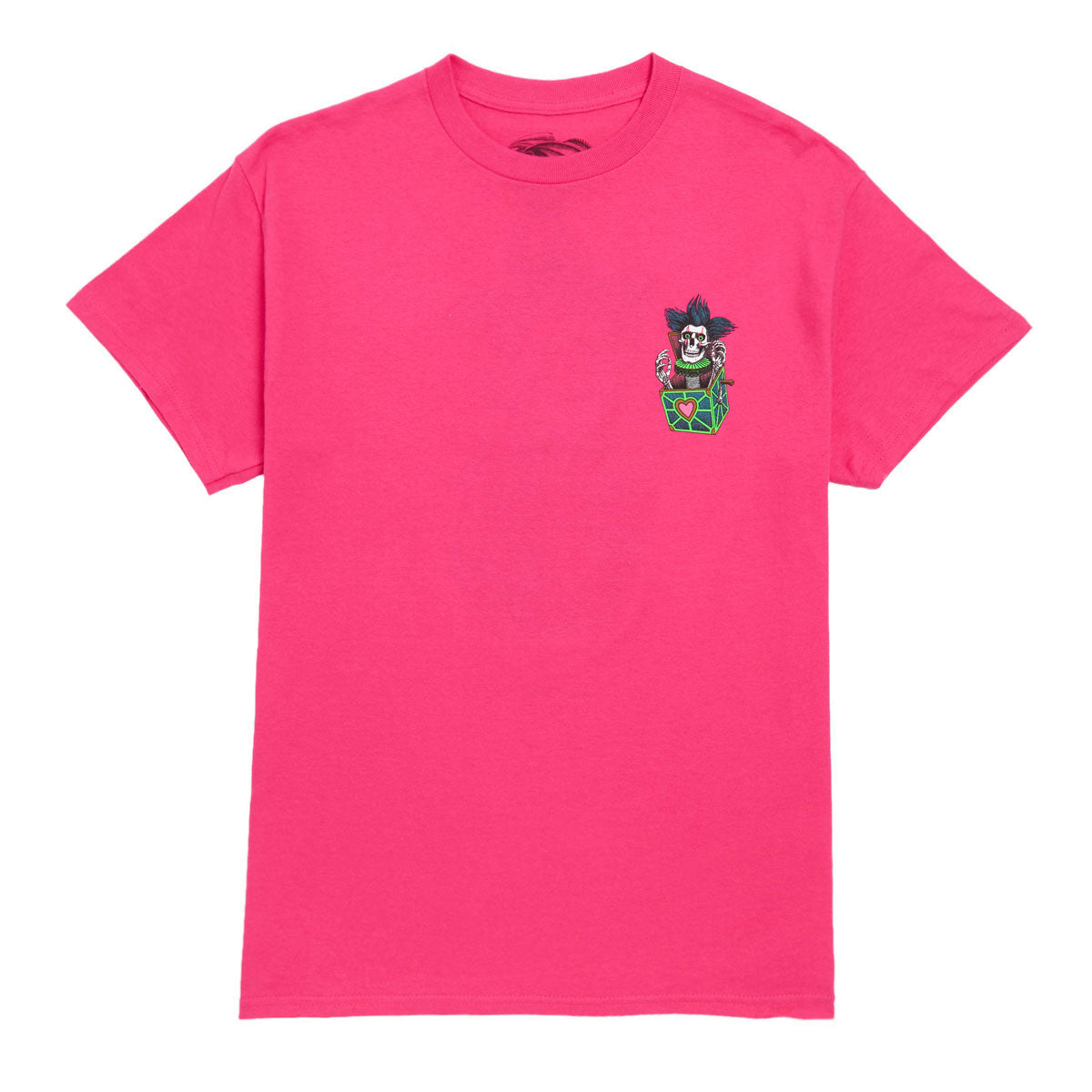 Powell-Peralta Chris Hiett Skull T-Shirt - Heliconia image 2