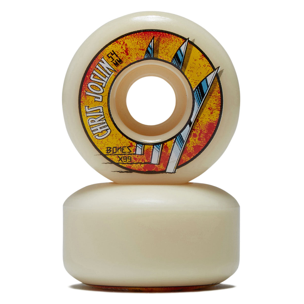Bones X Formula Joslin Slice of Life 99a V1 Standards Skateboard Wheels - 54mm image 2