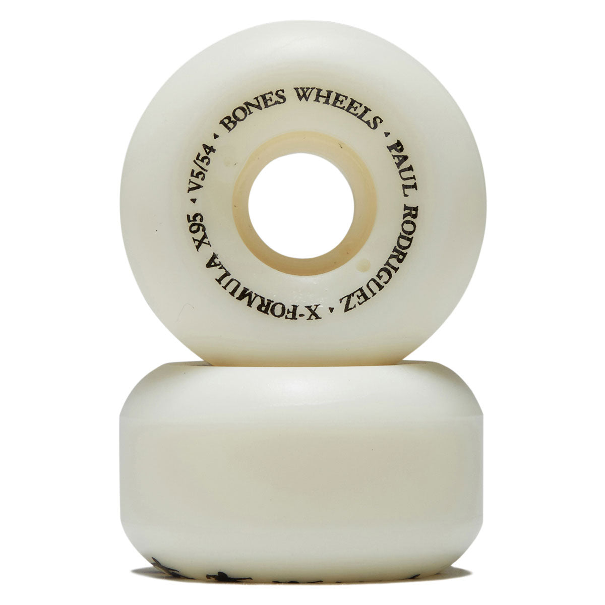 Bones X-Formula Paul Rodriguez Switch Heel 95a V5 Sidecut Skateboard Wheels - 54mm image 2