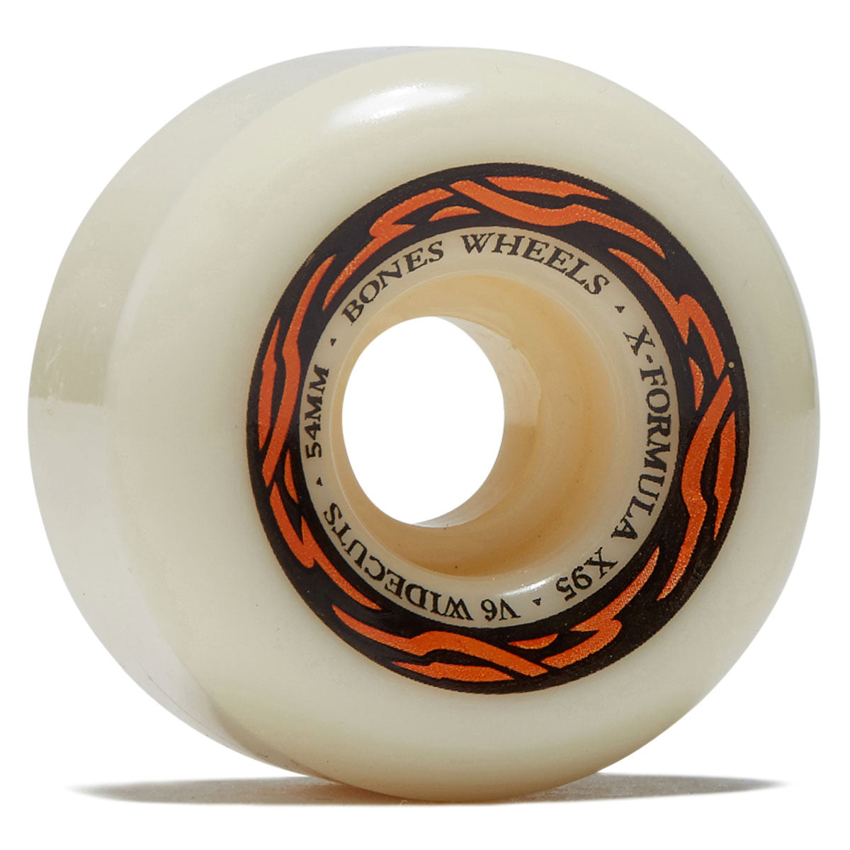 Bones X-Formula Widecuts 95a V6 Wide-Cut Skateboard Wheels - 54mm image 1