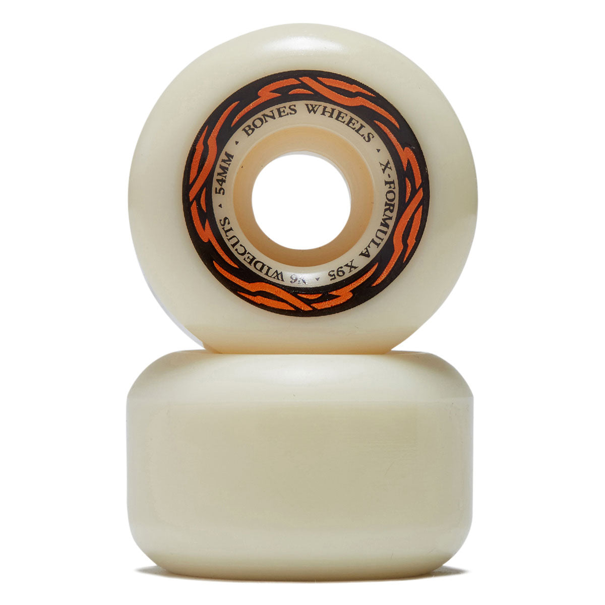 Bones X-Formula Widecuts 95a V6 Wide-Cut Skateboard Wheels - 54mm image 2