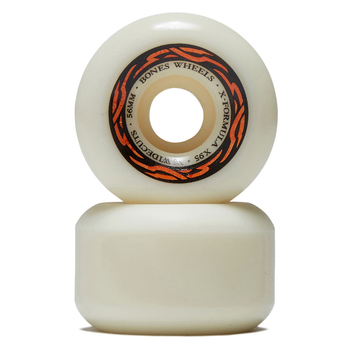 Bones X-Formula Widecuts 95a V6 Wide-Cut Skateboard Wheels - 56mm image 2