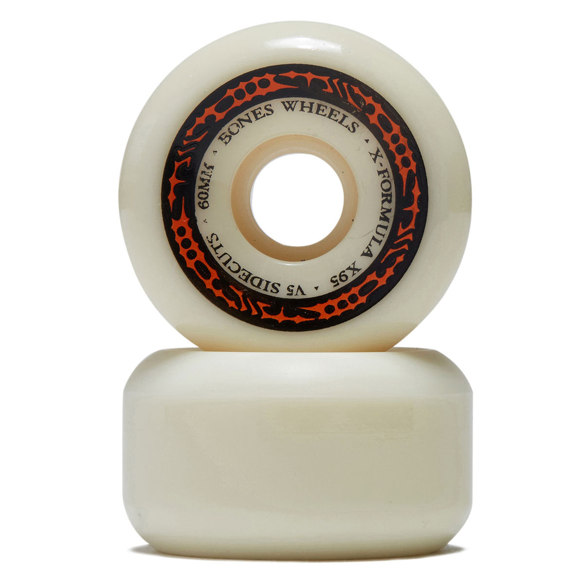 Bones X-Formula Sidecuts 95a V5 Sidecut Skateboard Wheels - 60mm image 2