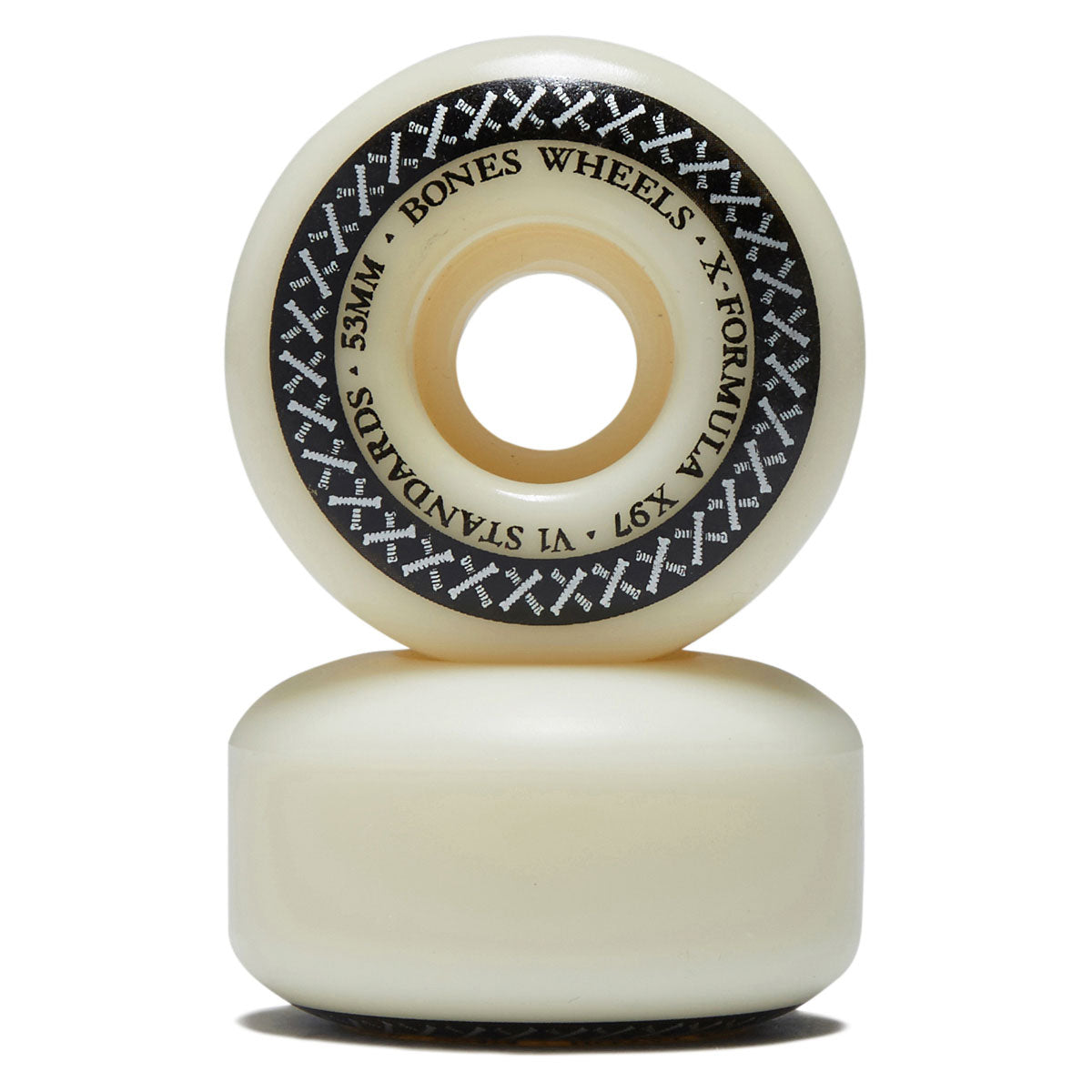 Bones X-Formula Standards 97a V1 Skateboard Wheels - 53mm image 2