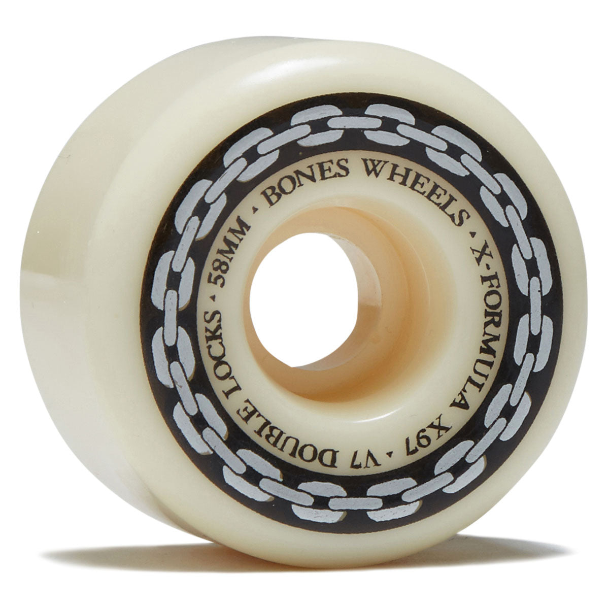 Bones X-Formula Double Locks 97a V7 Double Lock Skateboard Wheels - 58mm image 1