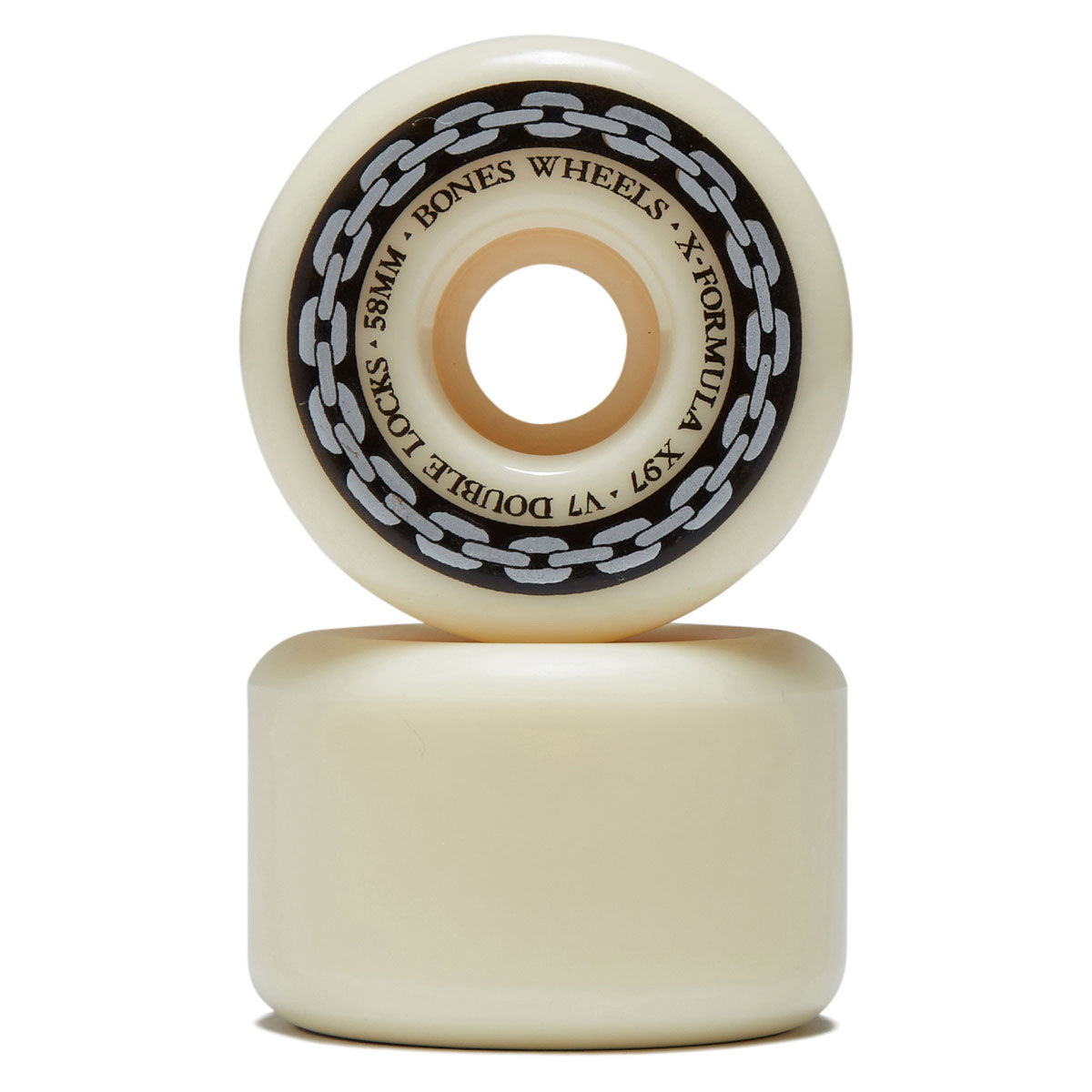 Bones X-Formula Double Locks 97a V7 Double Lock Skateboard Wheels - 58mm image 2
