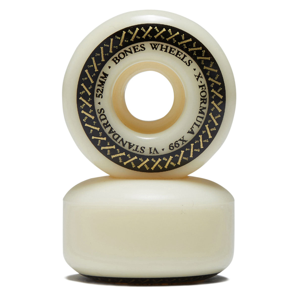 Bones X-Formula Standards 99a V1 Skateboard Wheels - 52mm image 2