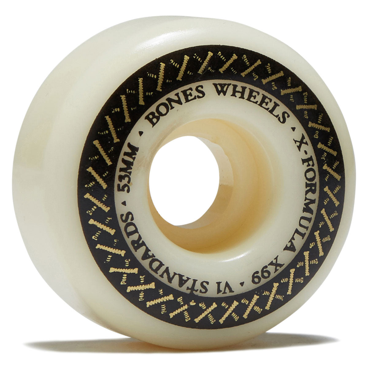 Bones X-Formula Standards 99a V1 Skateboard Wheels - 53mm image 1