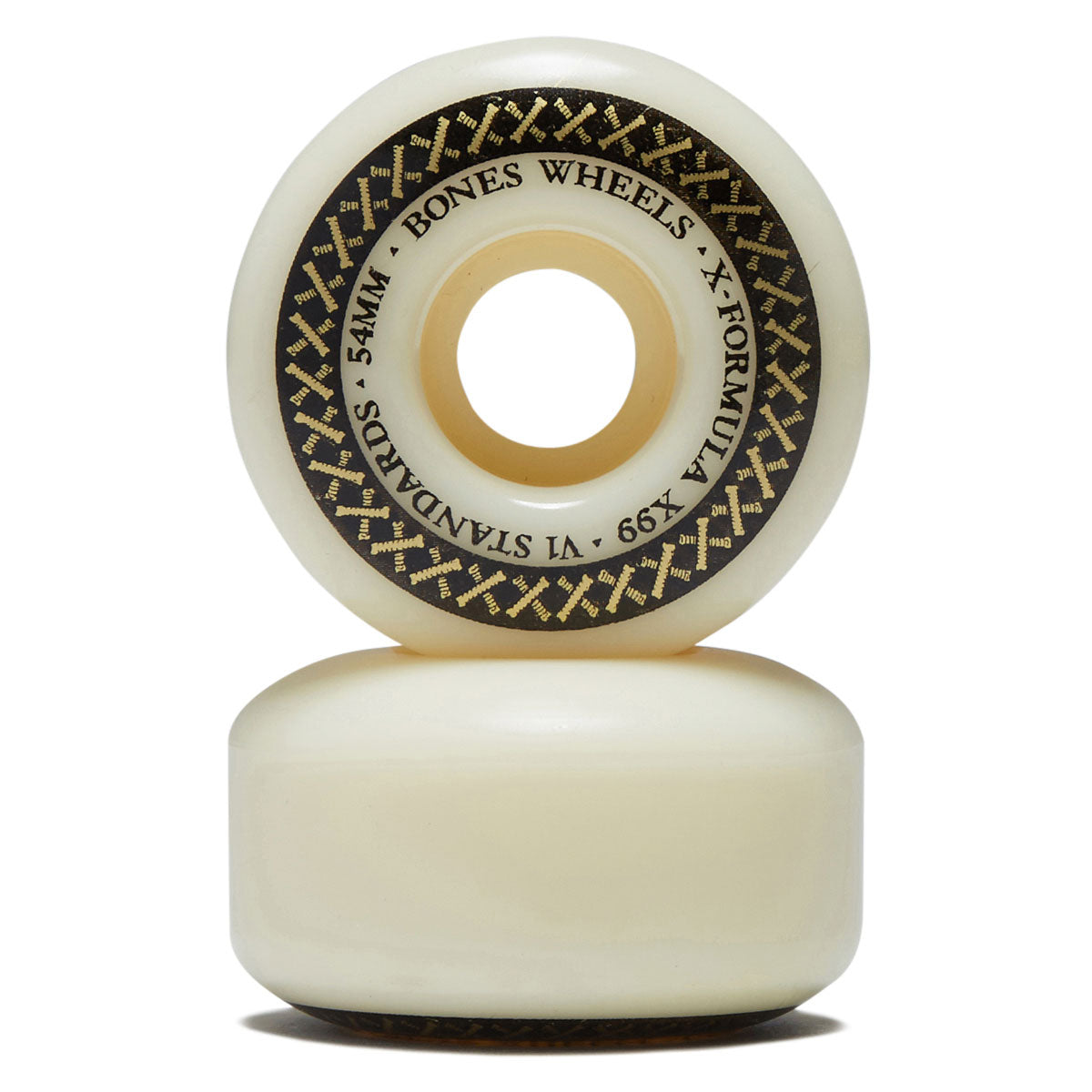 Bones X-Formula Standards 99a V1 Skateboard Wheels - 54mm image 2