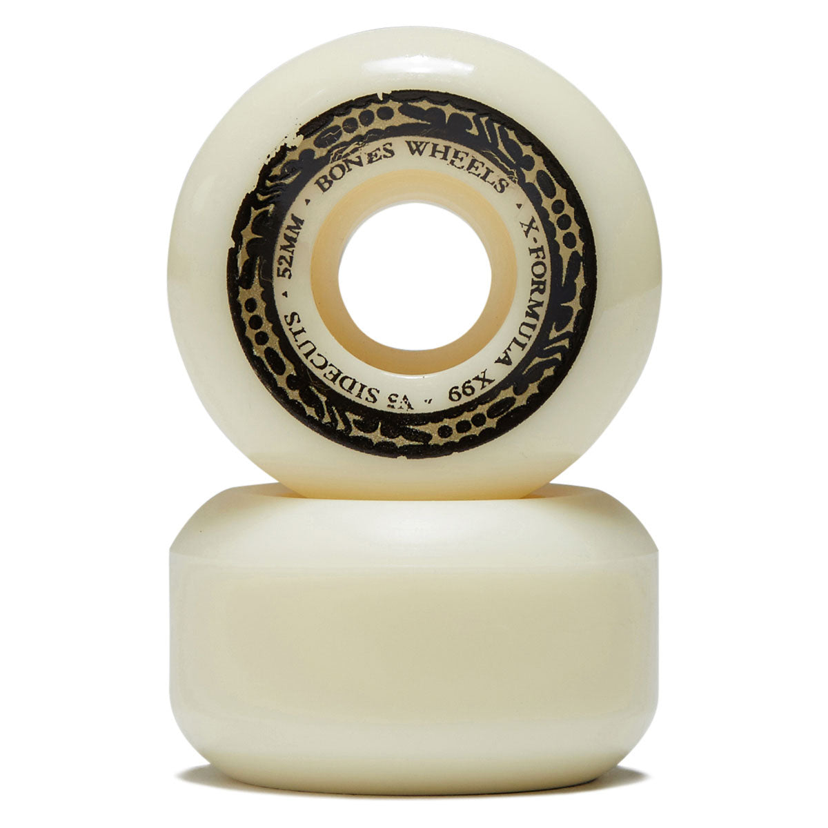 Bones X-Formula Sidecuts 99a V5 Sidecut Skateboard Wheels - 52mm image 2