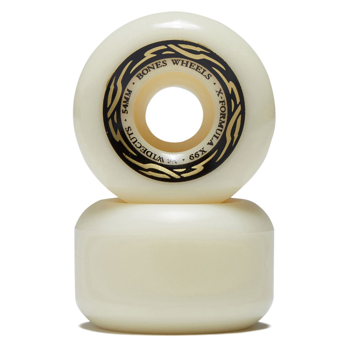 Bones X-Formula Widecuts 99a V6 Wide-Cut Skateboard Wheels - 54mm image 2
