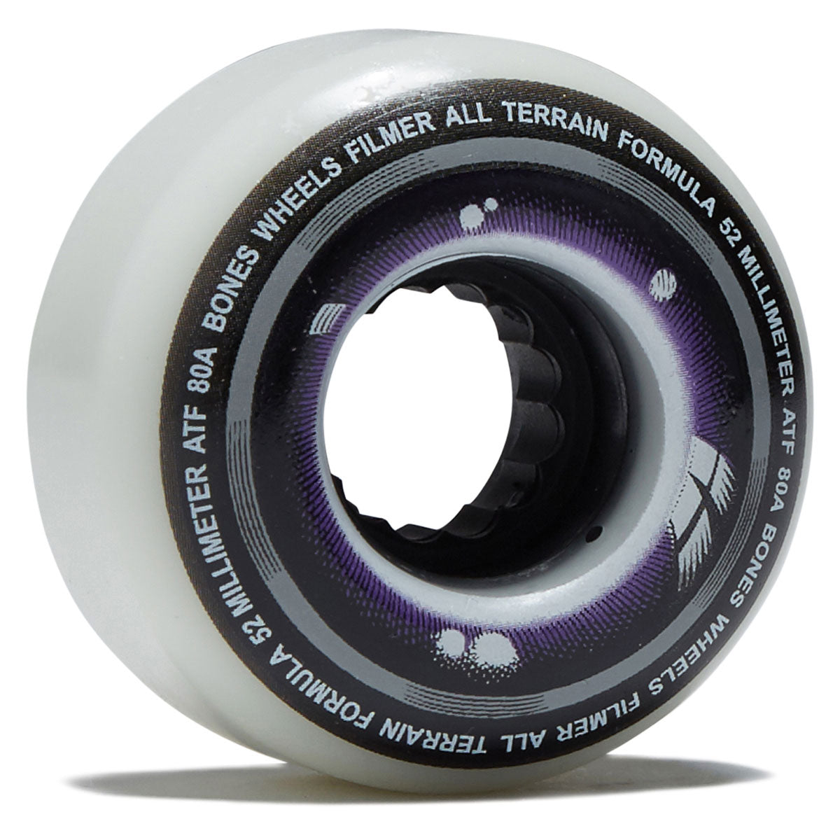 Bones ATF Filmers 80a Skateboard Wheels - 52mm image 1