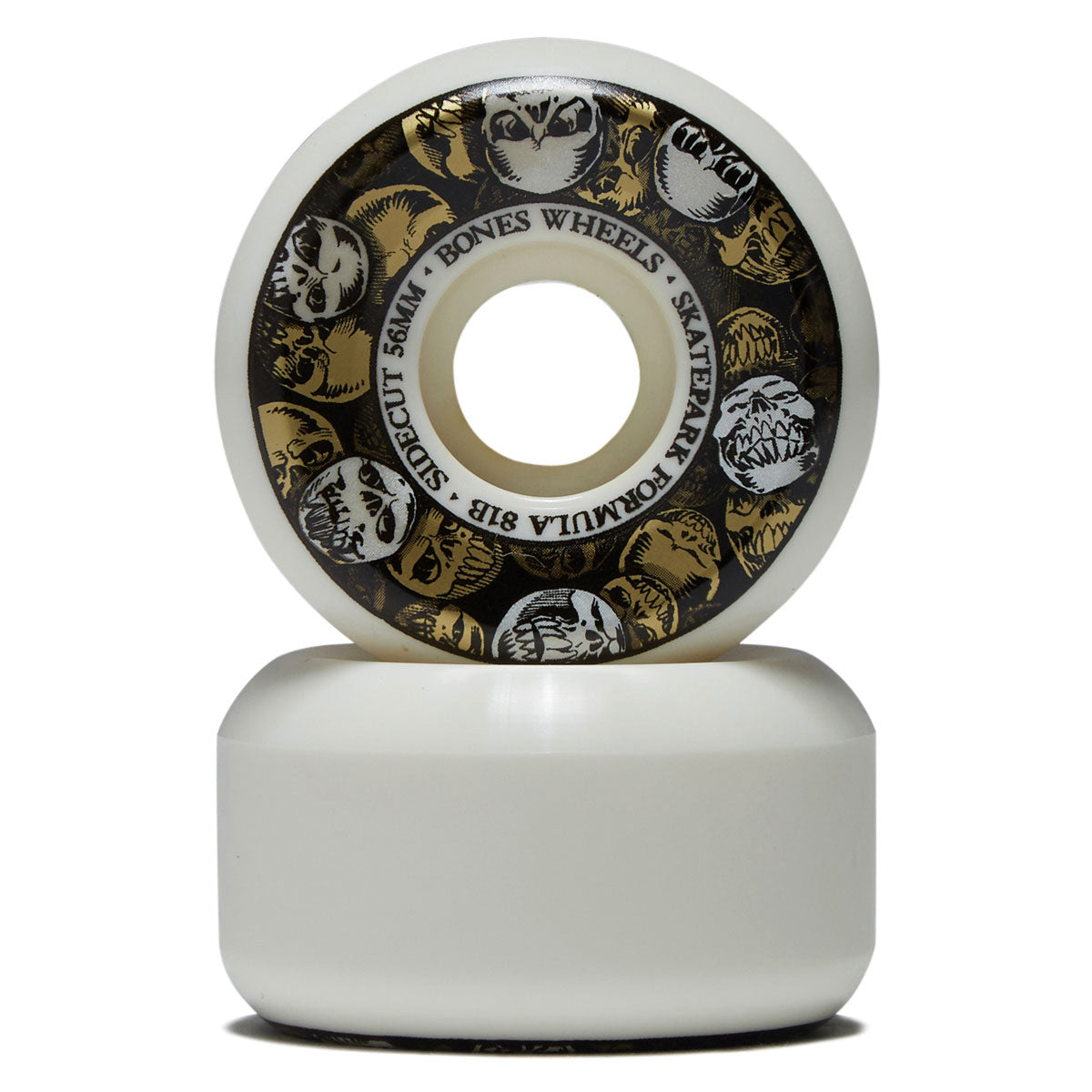 Bones SPF Sidecuts 101a V5 Sidecut Skateboard Wheels - 56mm image 2