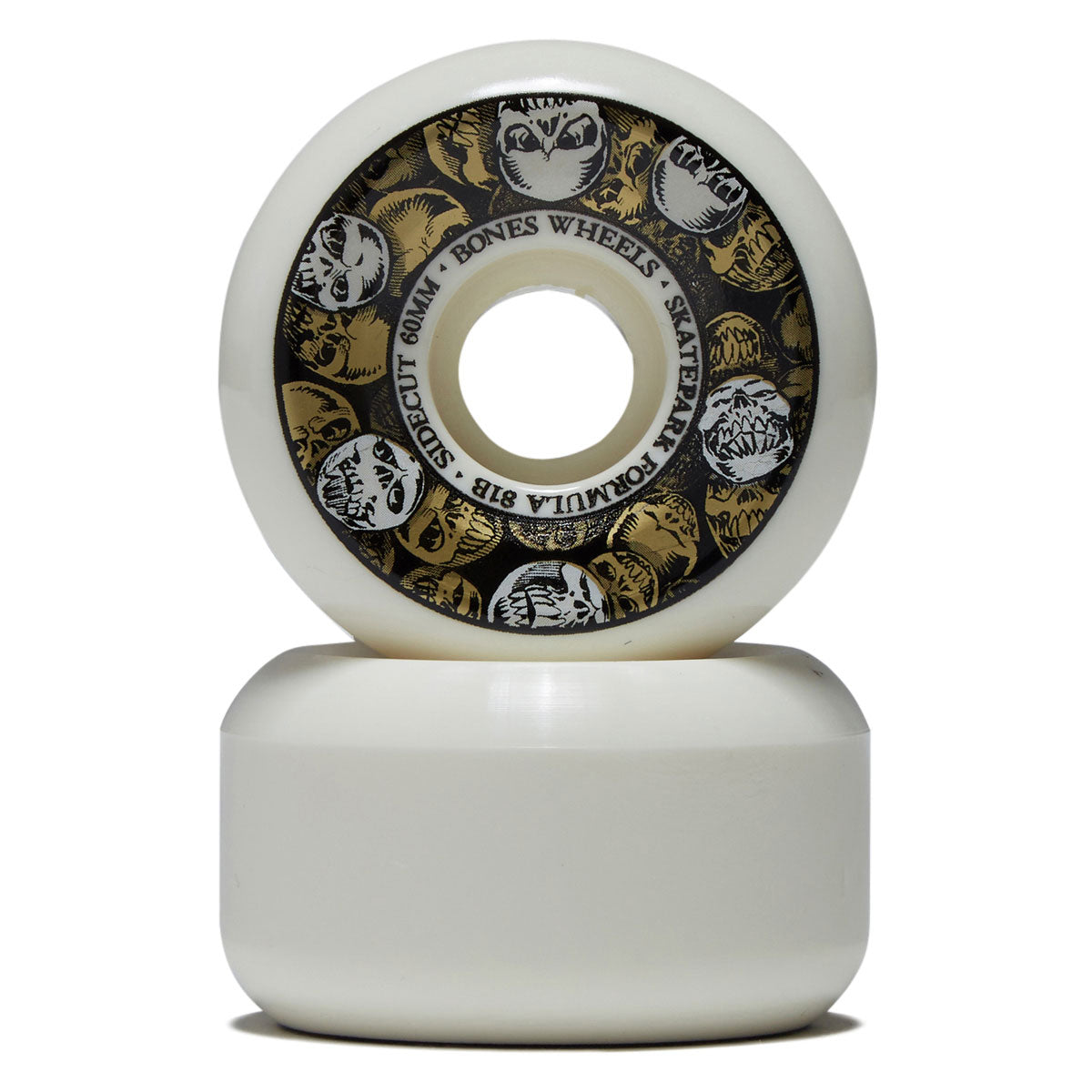 Bones SPF Sidecuts 101a V5 Sidecut Skateboard Wheels - 60mm image 2