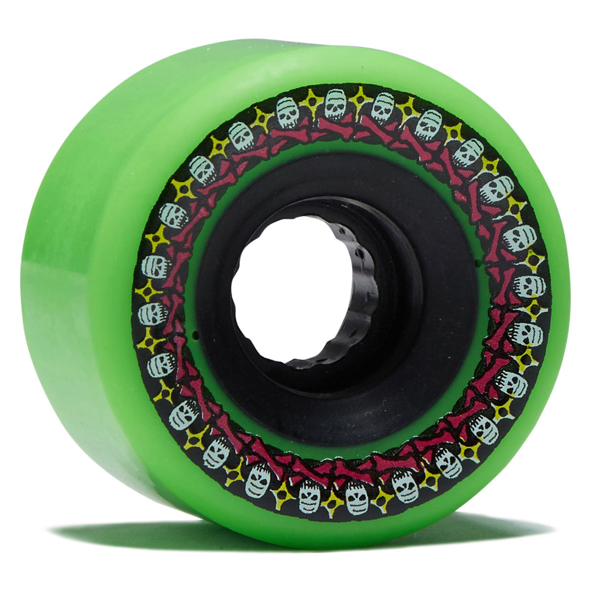 Bones ATF Rough Riders 80a Skateboard Wheels - Green - 56mm image 1