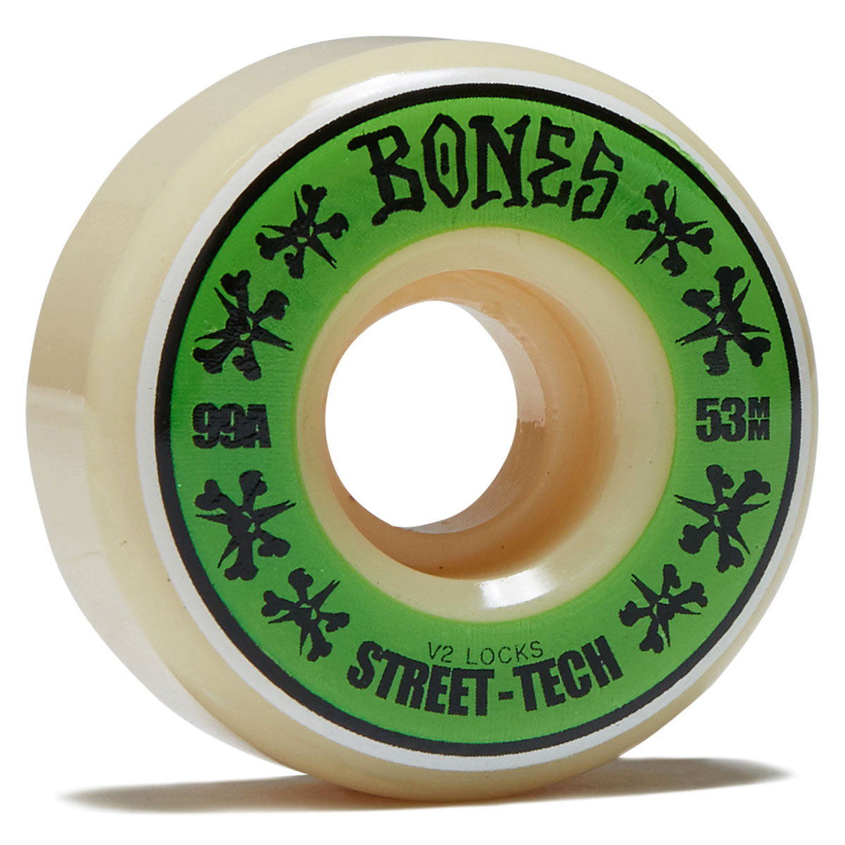 Bones STF Locks 99a V2 Locks Skateboard Wheels - 53mm image 1