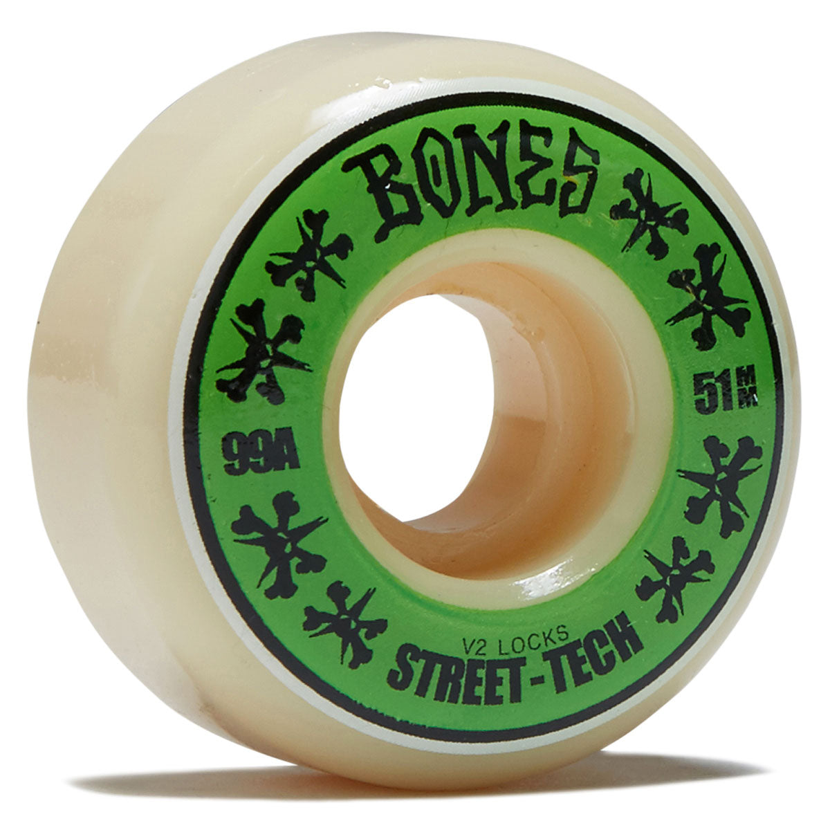 Bones STF Locks 99a V2 Locks Skateboard Wheels - 51mm image 1