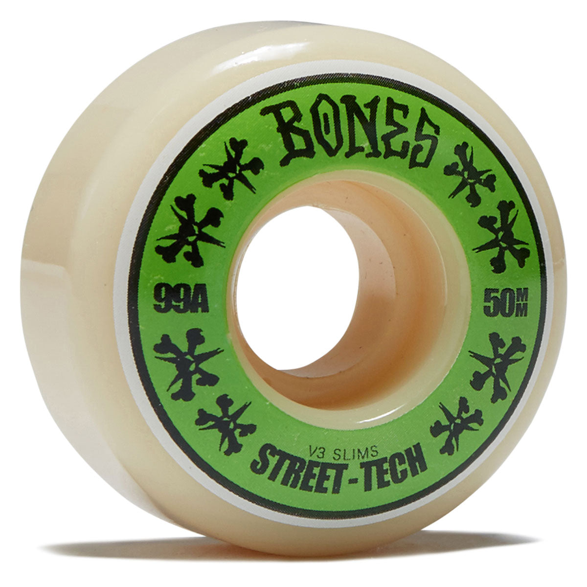 Bones STF Slims 99a V3 Slim Skateboard Wheels - 50mm image 1