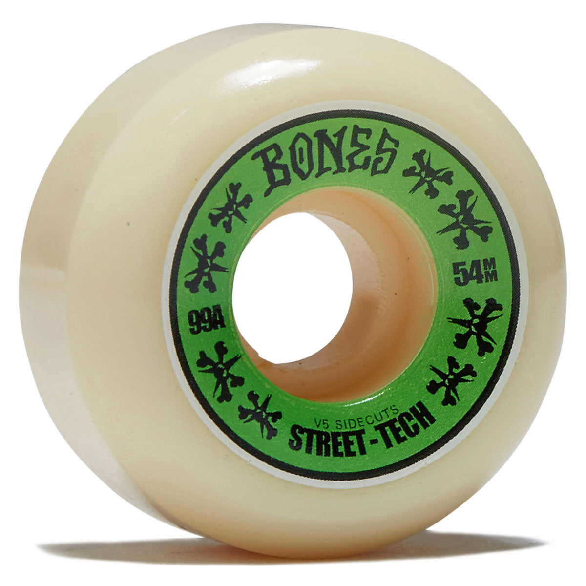 Bones STF Sidecuts 99a V5 Sidecut Skateboard Wheels - 2026 - 54mm image 1
