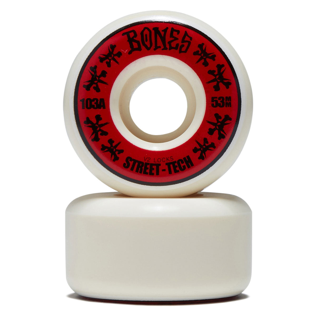 Bones STF Locks 103a V2 Lock Skateboard Wheels - 53mm image 2