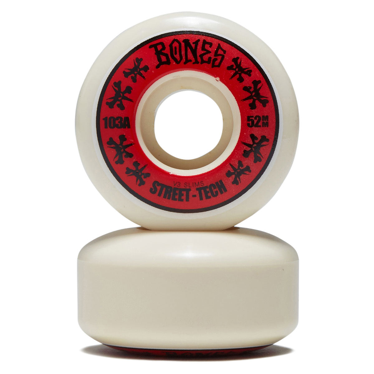 Bones STF Slims 103a V3 Slim Skateboard Wheels - 52mm image 2