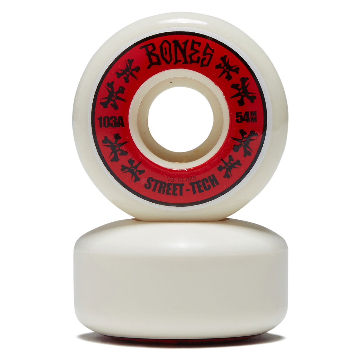 Bones STF Slims 103a V3 Slim Skateboard Wheels - 54mm image 2